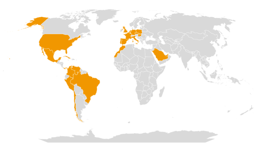 Mapa experiencia internacional Estoikus